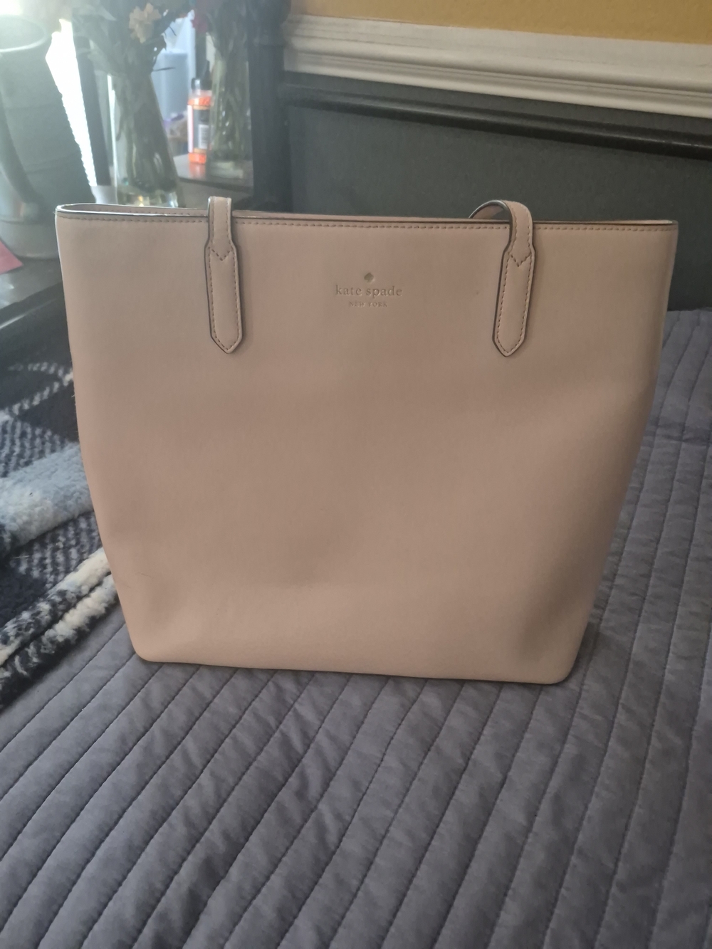 kate spade Pink Leather Tote Bag